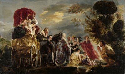 L'incontro di Ulisse e Nausicaa Jacob Jordaens